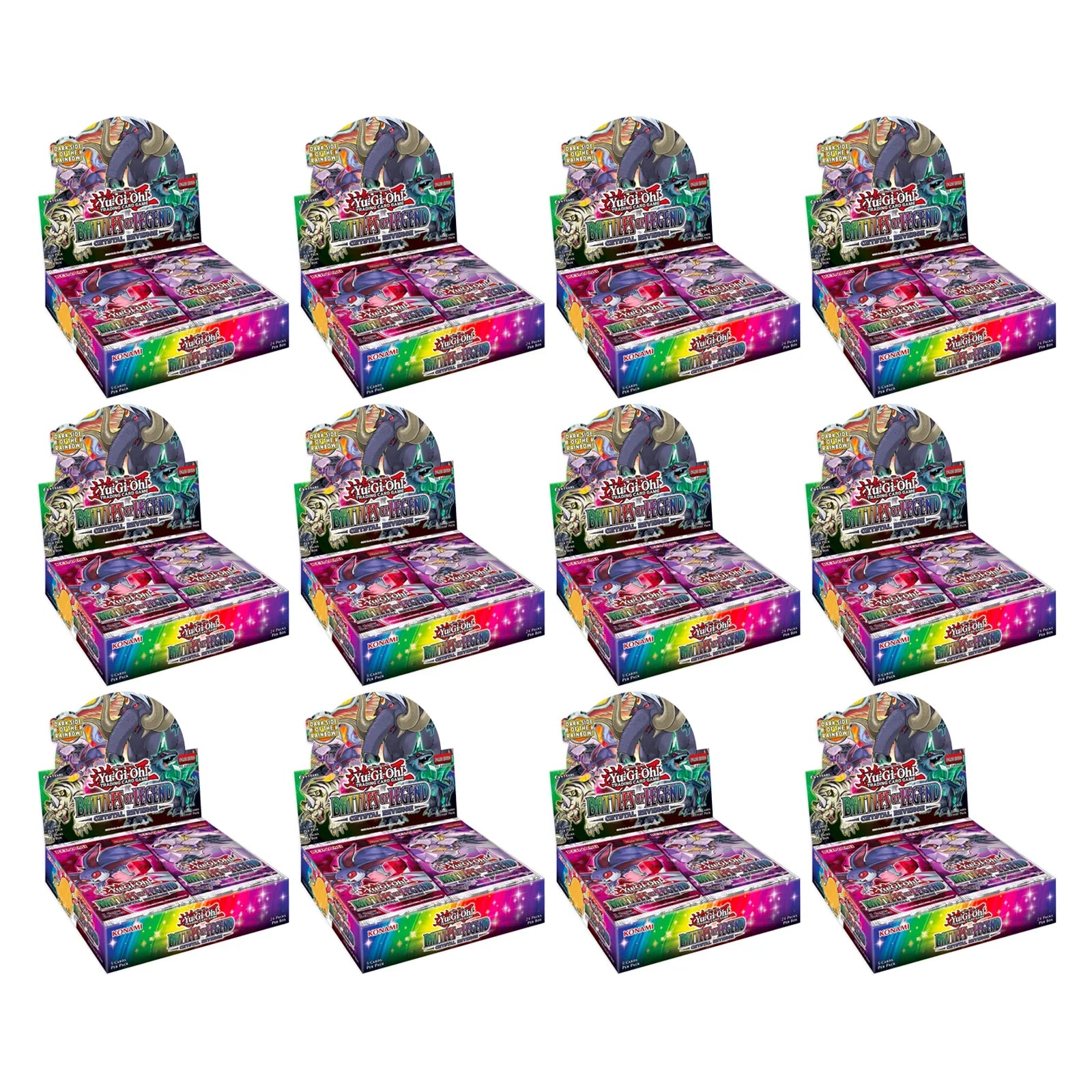 YGO Booster Case - Battles of Legend: Crystal Revenge (1st Edition)