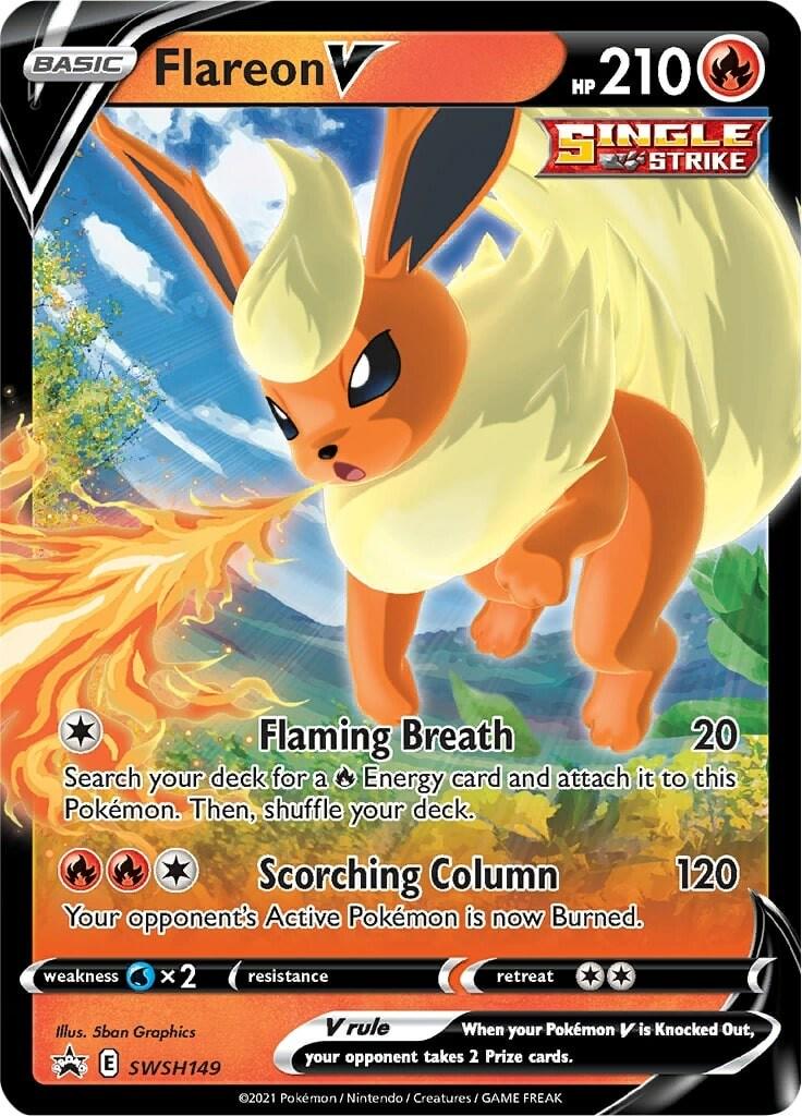 Pokémon Flareon V SWSH 149