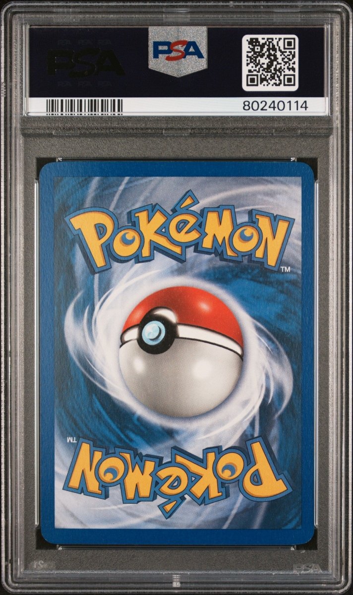 2005 POKEMON EX UNSEEN FORCES #111 TYRANITAR EX-HOLO UNSEEN FORCES PSA 9 CERT #80240114