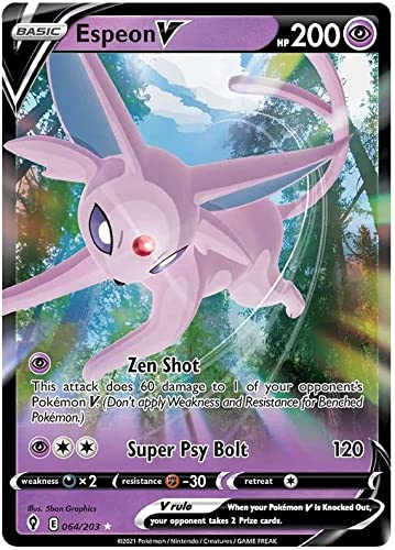 Pokémon Espeon V EVS 064