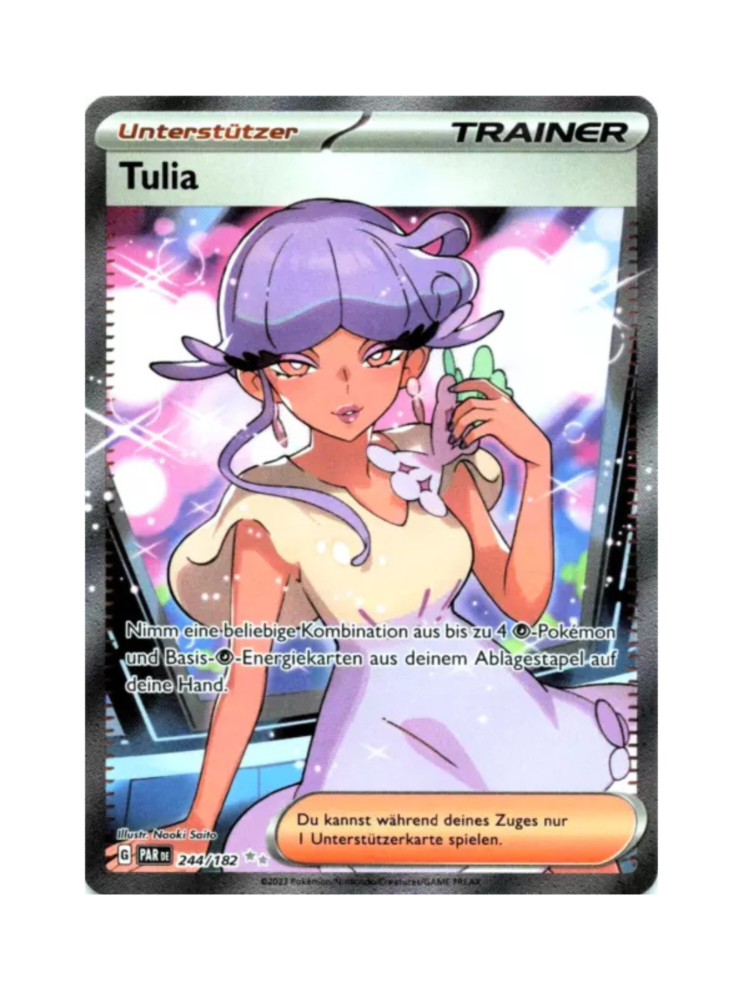 Pokemon Tulip PAR 244 (German)