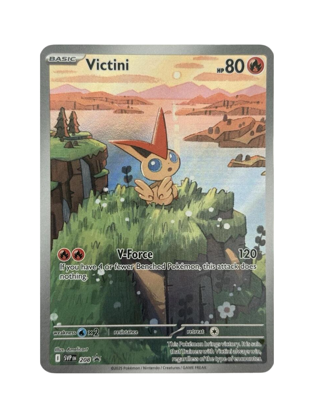 Pokemon Victini SVP 208 (English)