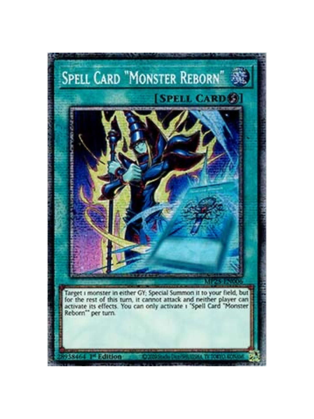 Yu-Gi-Oh! Spell Card "Monster Reborn" MP25 (German)