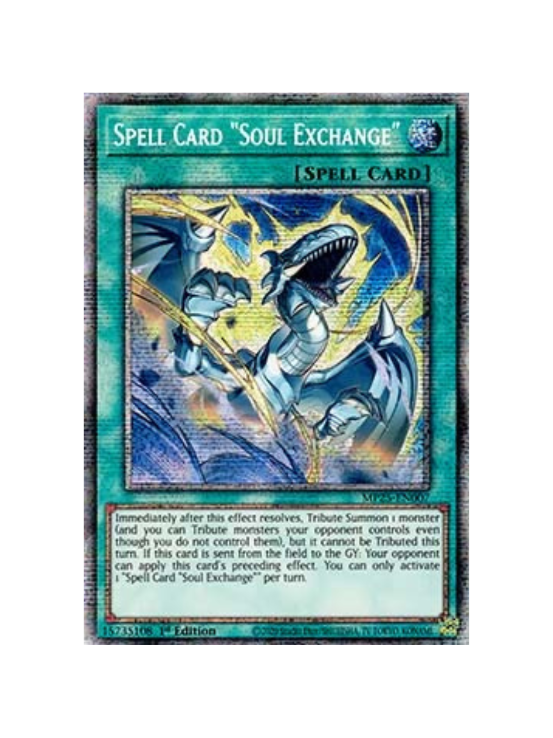 Yu-Gi-Oh! Spell Card "Soul Exchange" MP25 (German)