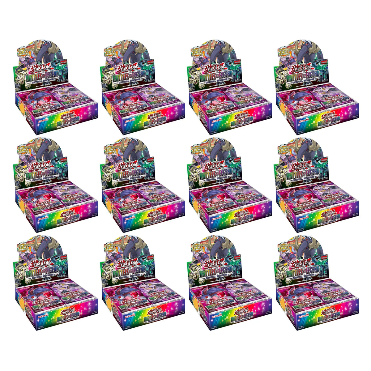 YGO Booster Case - Battles of Legend: Crystal Revenge (1st Edition)