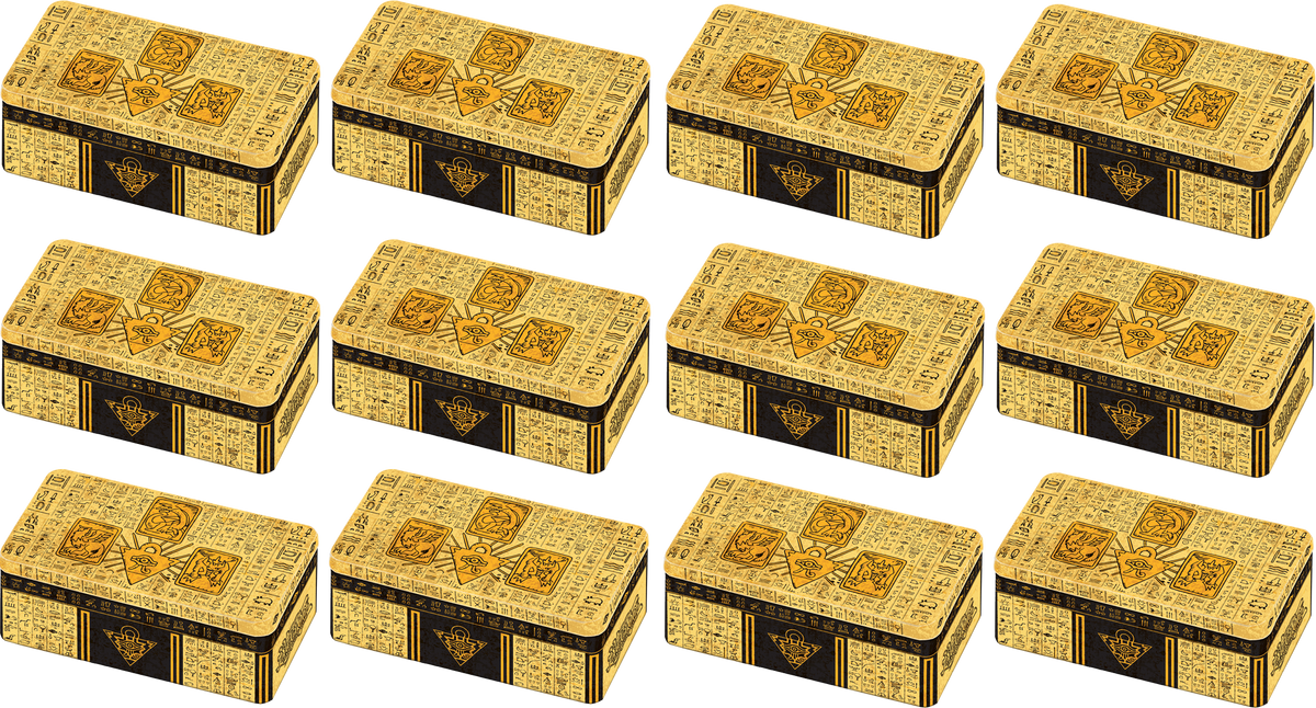 YGO Tin - 2022 Tin of the Pharaoh's Gods Case (1st Edition)