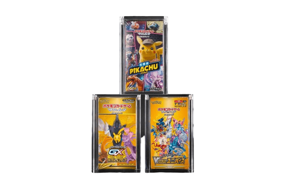 KAITO Acryl Case – Pokémon Booster Box (BB) – Japans (Klein)