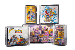 KAITO Acryl Case – Pokémon Booster Box (BB) – Japans (Klein)