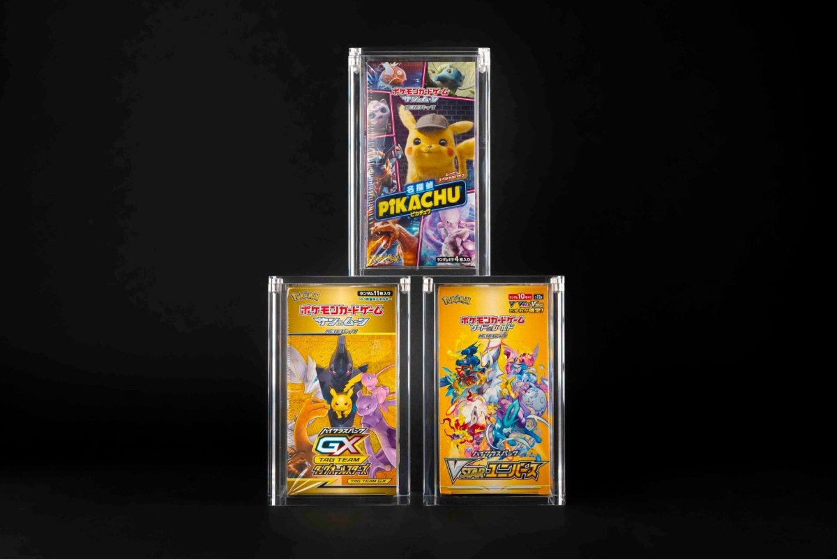 KAITO Acryl Case – Pokémon Booster Box (BB) – Japans (Klein)