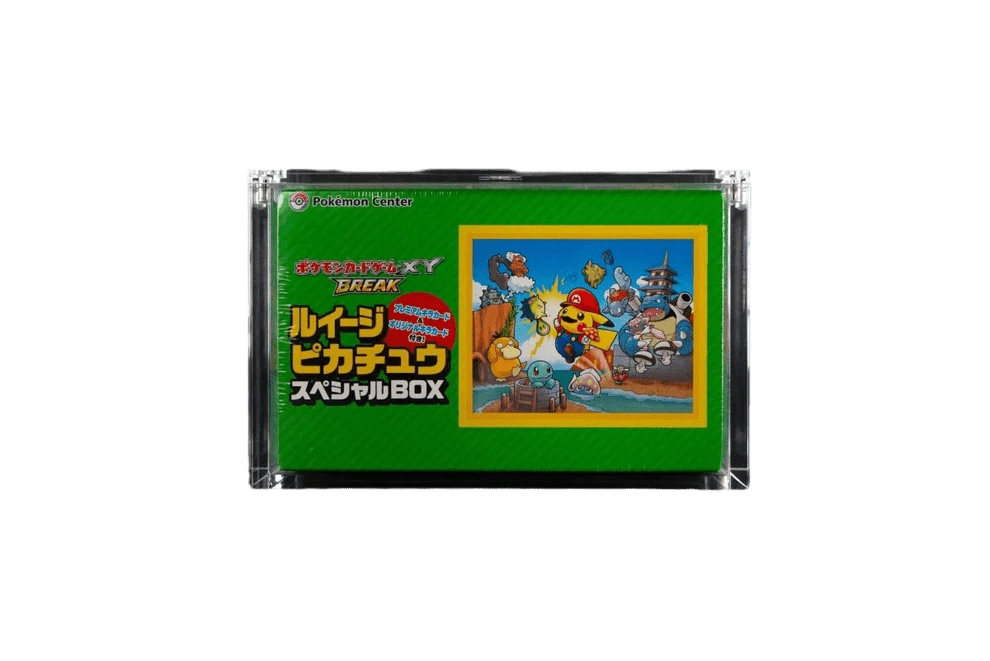 KAITO Acryl Case – Pokémon Pikachu Special Box Luigi – Japans