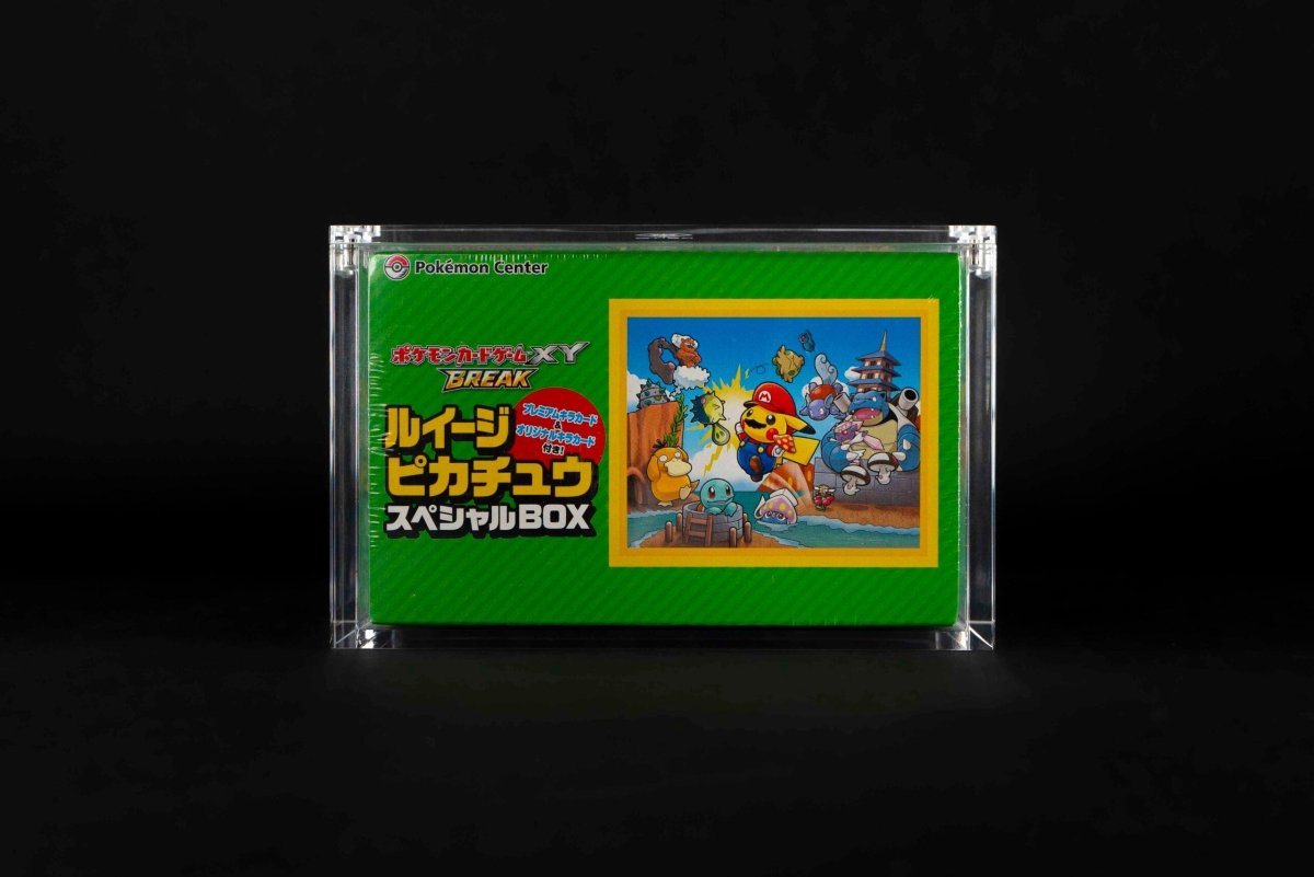 KAITO Acryl Case – Pokémon Pikachu Special Box Luigi – Japans