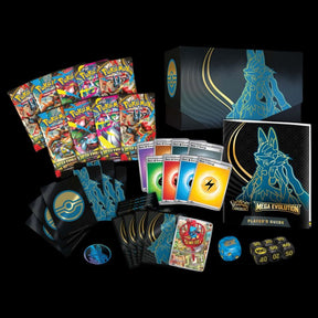 PRE-ORDER: Mega Evolutions Elite Trainer Box (ETB) - Lucario - Exp Ship Date: 9/26-9/29