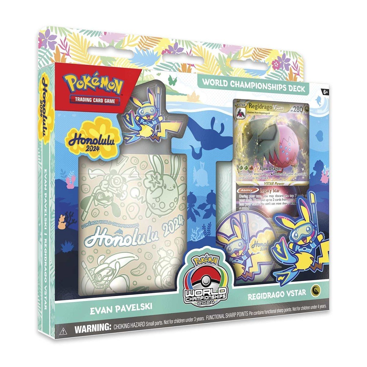 Pokémon – 2024 Pokémon World Championships Deck (Evan Pavelski, Regidrago VSTAR)