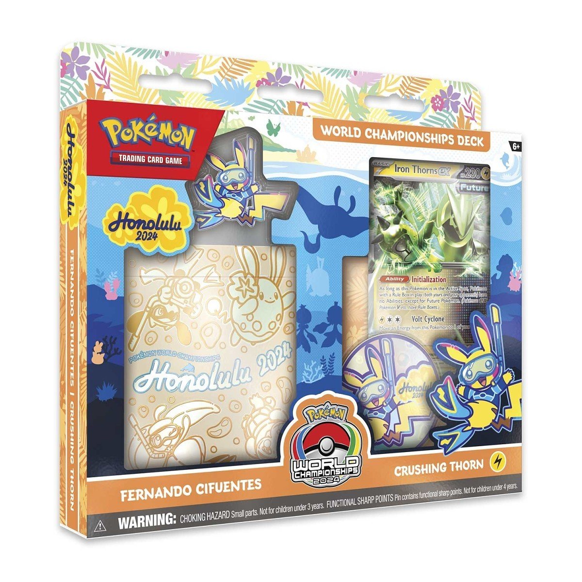 Pokémon – 2024 Pokémon World Championships Deck (Fernando Cifuentes, Crushing Thorn)