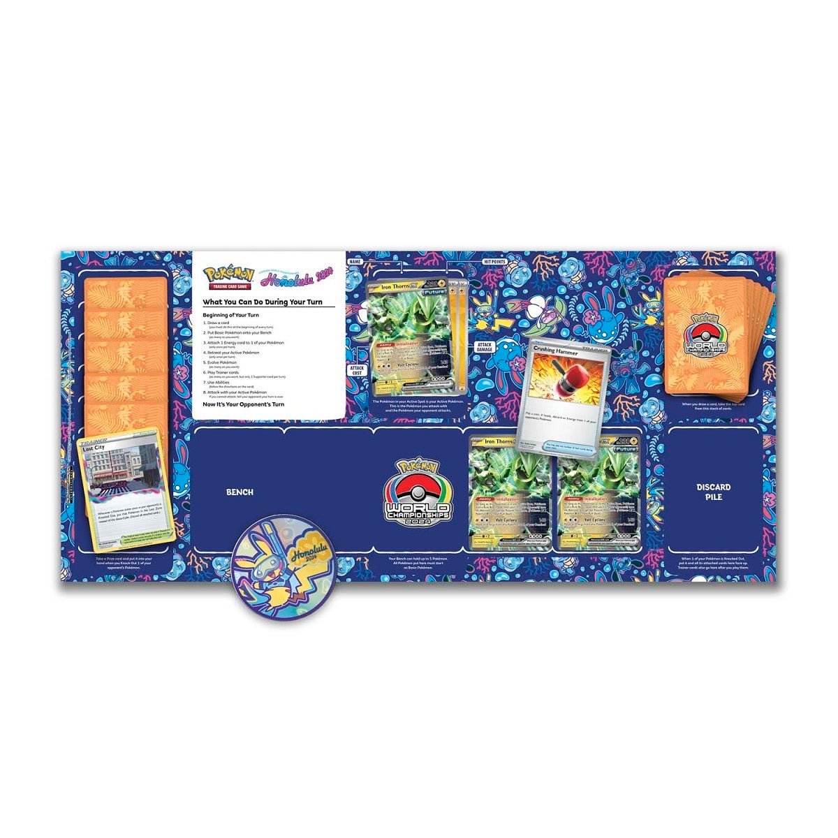 Pokémon – 2024 Pokémon World Championships Deck (Fernando Cifuentes, Crushing Thorn)