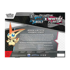 Pokémon Scarlet & Violet – Black Bolt & White Flare – Unova Victini Illustration Collection