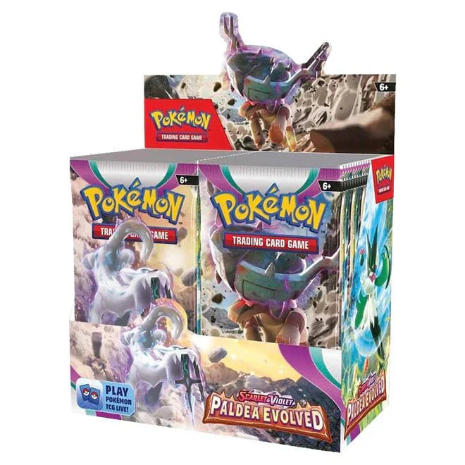 Pokémon Scarlet & Violet – SV02 Paldea Evolved – Booster Box