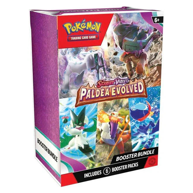 Pokémon Scarlet & Violet – SV02 Paldea Evolved – Booster Bundle