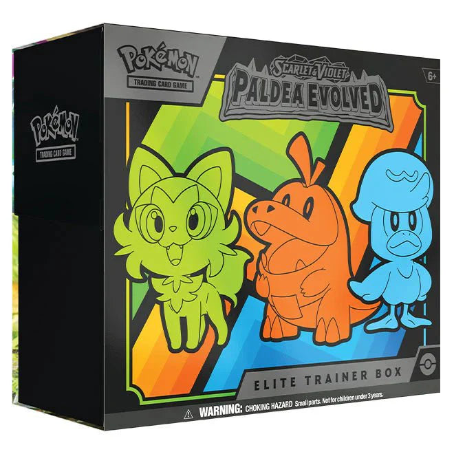 Pokémon Scarlet & Violet – SV02 Paldea Evolved – Elite Trainer Box