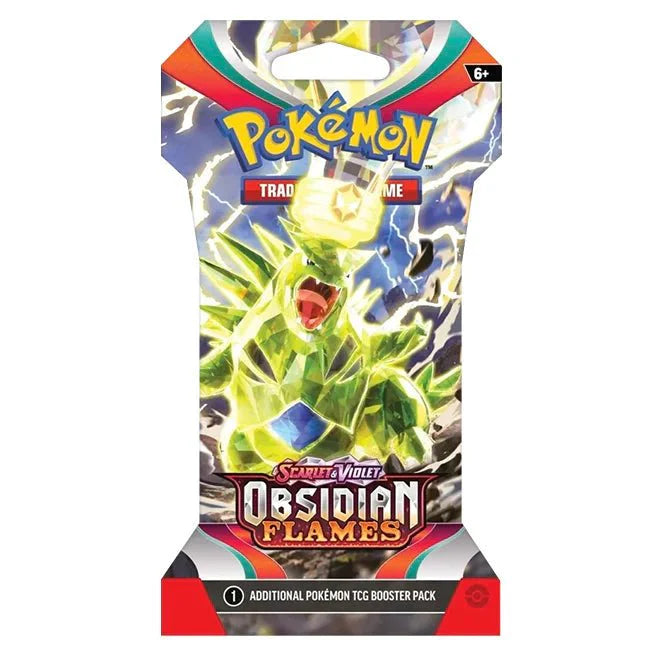 Pokémon Scarlet & Violet – SV03 Obsidian Flames – Sleeved Booster