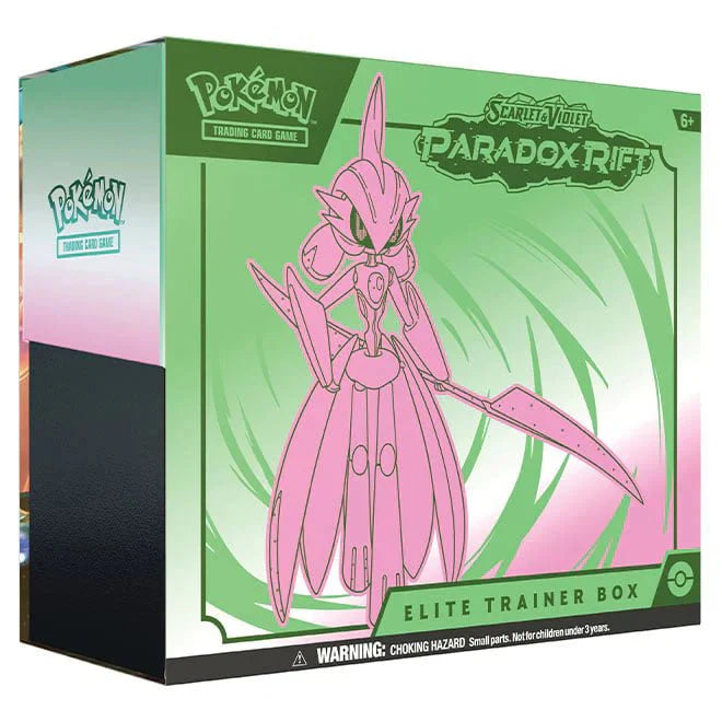 Pokémon Scarlet & Violet – SV04 Paradox Rift – Elite Trainer Box Iron Valiant