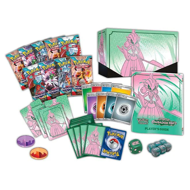 Pokémon Scarlet & Violet – SV04 Paradox Rift – Elite Trainer Box Iron Valiant