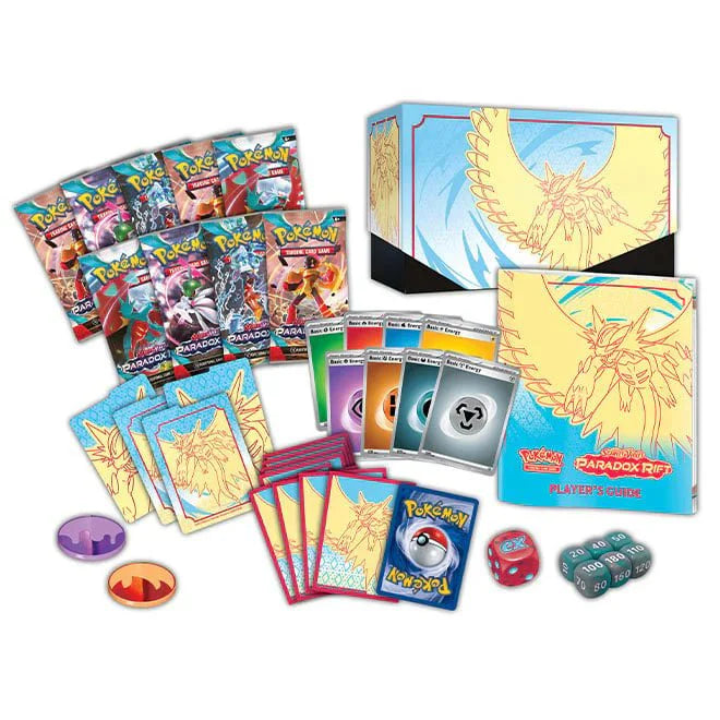 Pokémon Scarlet & Violet – SV04 Paradox Rift – Elite Trainer Box Roaring Moon