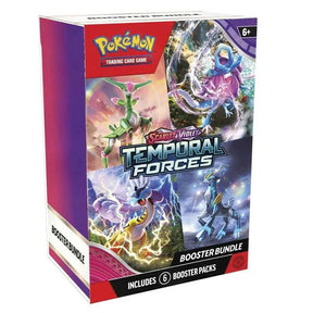 Pokémon Scarlet & Violet – SV05 Temporal Forces – Booster Bundle