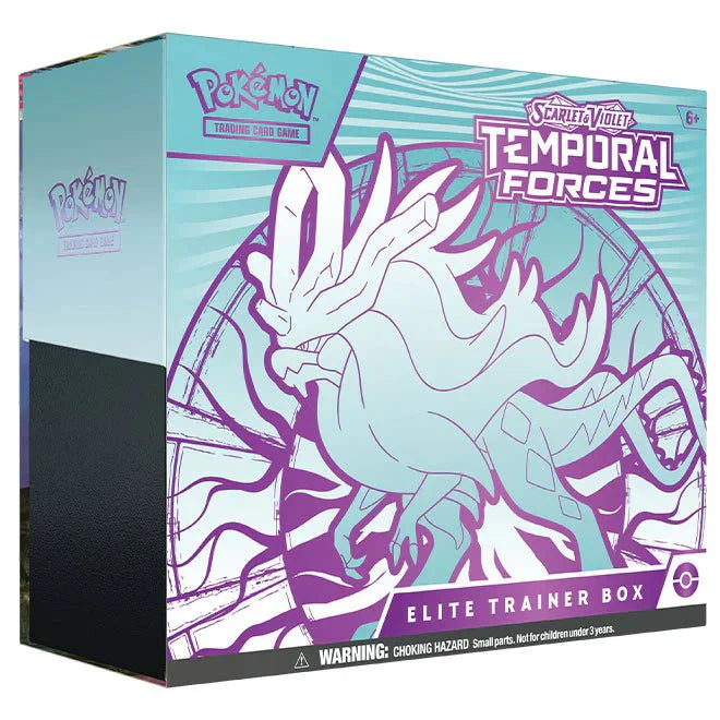 Pokémon Scarlet & Violet – SV05 Temporal Forces – Elite Trainer Box Walking Wake