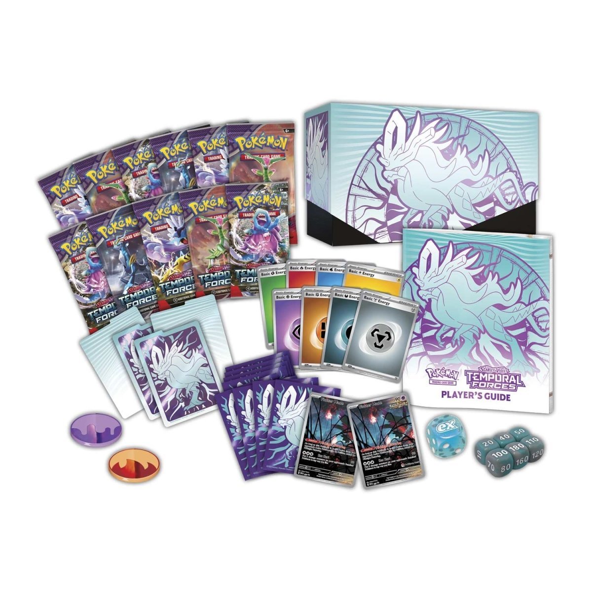 Pokémon Scarlet & Violet – SV05 Temporal Forces – Pokémon Center Elite Trainer Box Walking Wake (Pokémon Center Exclusive)