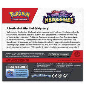 Pokémon Scarlet & Violet – SV06 Twilight Masquerade – Booster Box