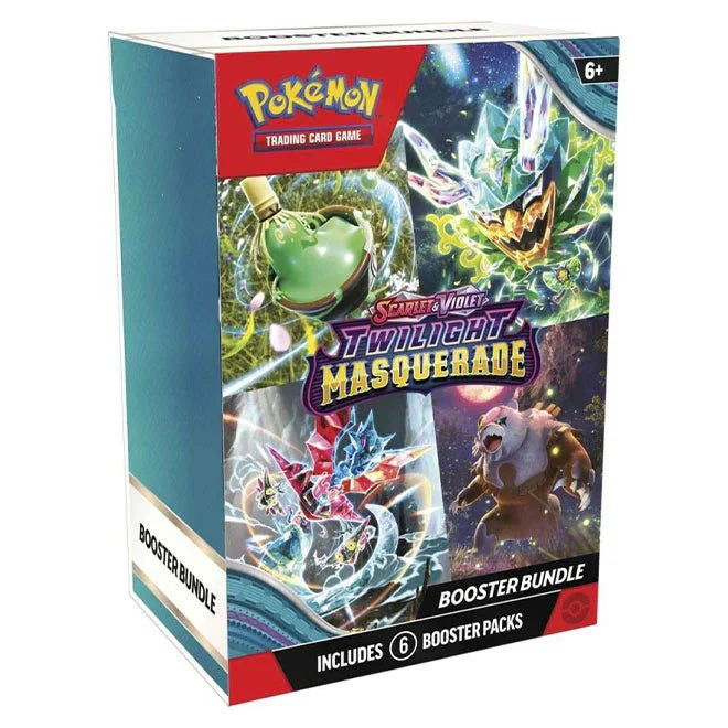 Pokémon Scarlet & Violet – SV06 Twilight Masquerade – Booster Bundle