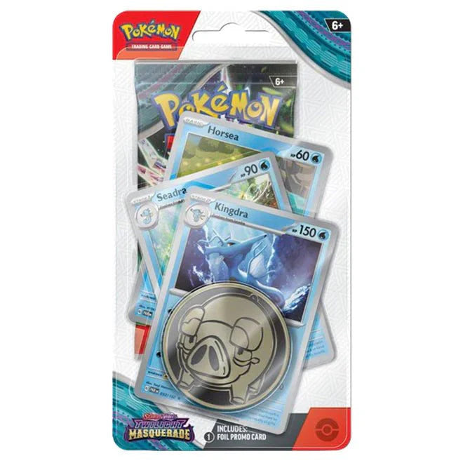 Pokémon Scarlet & Violet – SV06 Twilight Masquerade – Premium Checklane Blister Kingdra
