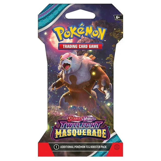 Pokémon Scarlet & Violet – SV06 Twilight Masquerade – Sleeved Booster