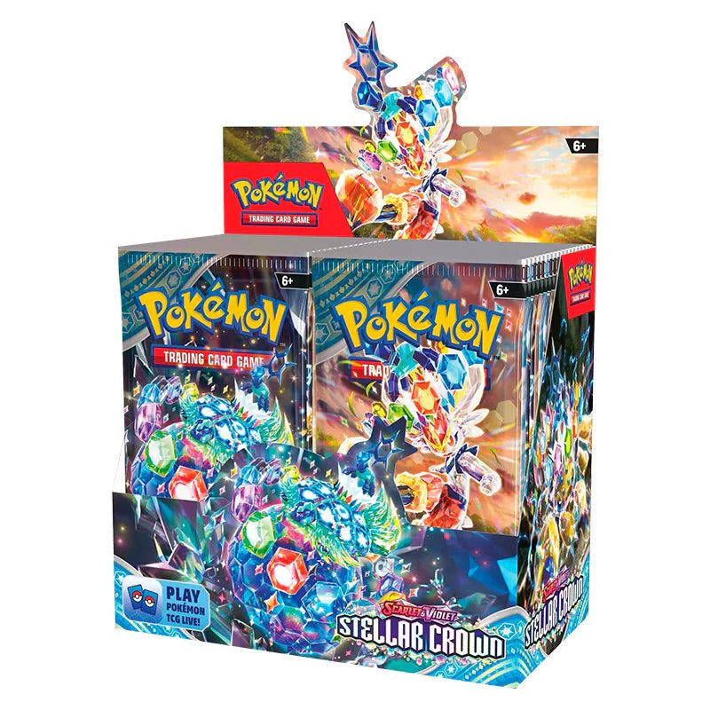 Pokémon Scarlet & Violet – SV07 Stellar Crown – Booster Box