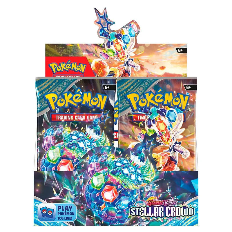 Pokémon Scarlet & Violet – SV07 Stellar Crown – Booster Box