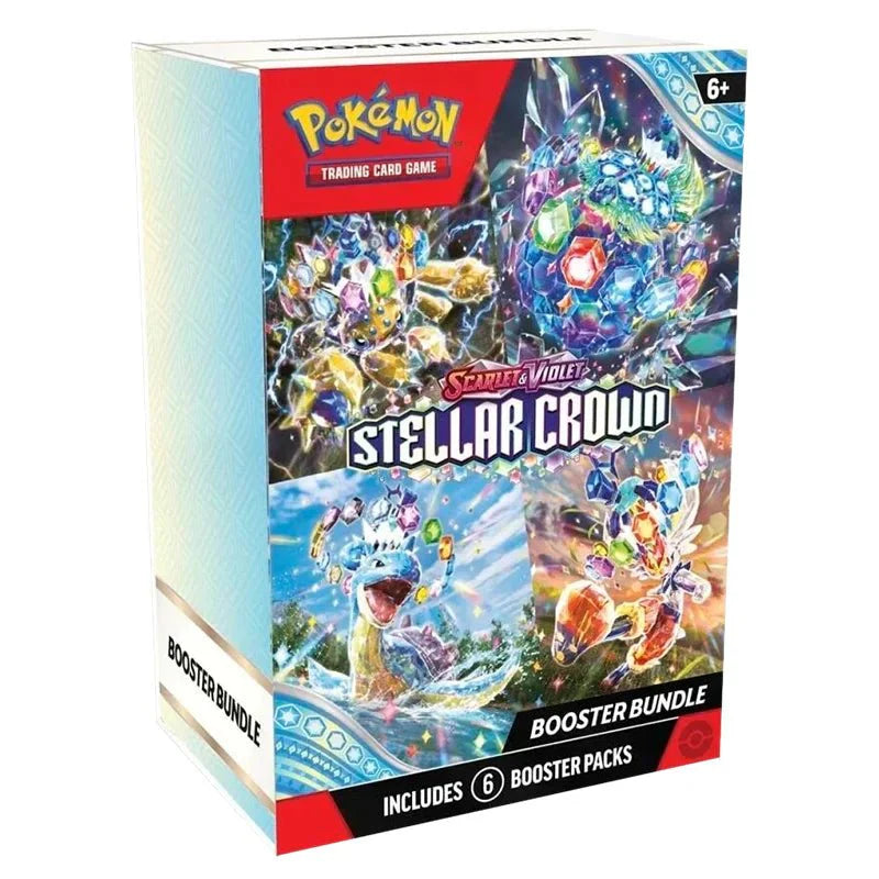 Pokémon Scarlet & Violet – SV07 Stellar Crown – Booster Bundle