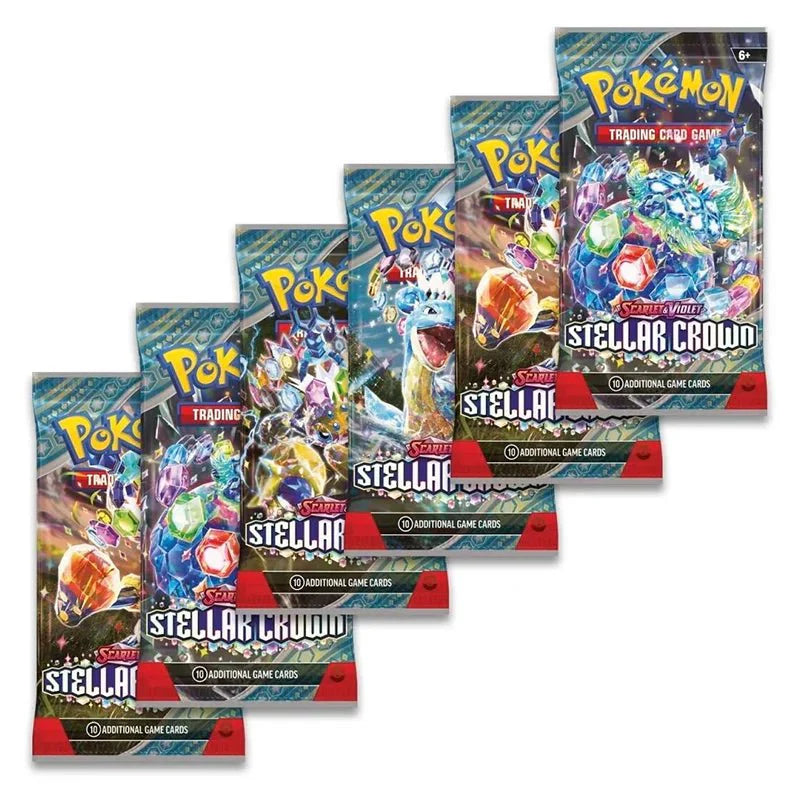 Pokémon Scarlet & Violet – SV07 Stellar Crown – Booster Bundle