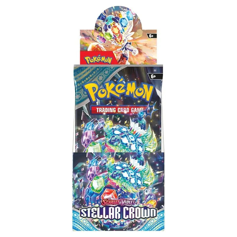 Pokémon Scarlet & Violet – SV07 Stellar Crown – Half Booster Box