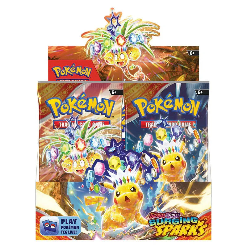 Pokémon Scarlet & Violet – SV08 Surging Sparks – Booster Box