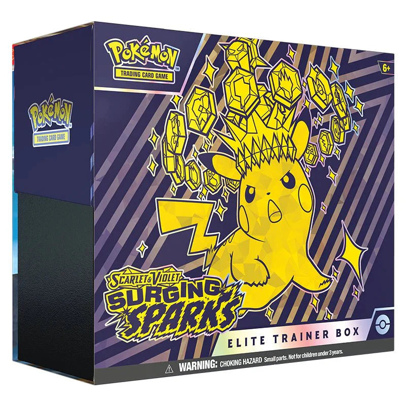 Pokémon Scarlet & Violet – SV08 Surging Sparks – Elite Trainer Box