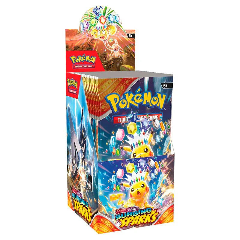 Pokémon Scarlet & Violet – SV08 Surging Sparks – Half Booster Box