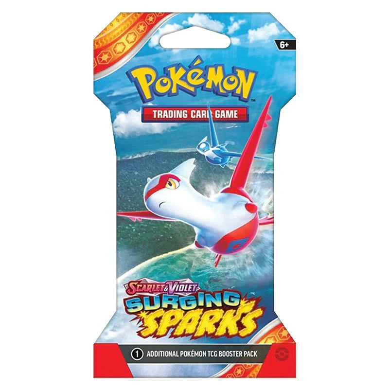 Pokémon Scarlet & Violet – SV08 Surging Sparks – Sleeved Booster