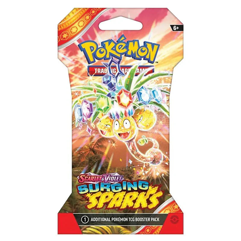 Pokémon Scarlet & Violet – SV08 Surging Sparks – Sleeved Booster