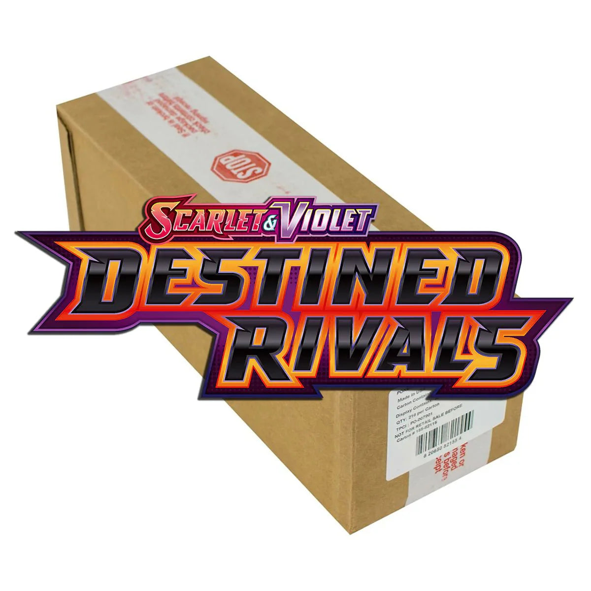 Pokémon Scarlet & Violet – SV10 Destined Rivals – Booster Box Sealed Case