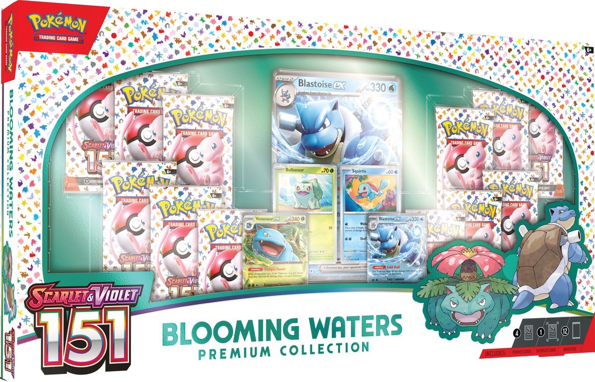 Pokémon Scarlet & Violet – SV3.5 151 – Blooming Waters Premium Collection