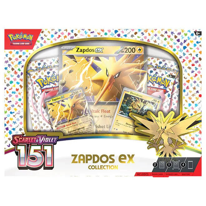 Pokémon Scarlet & Violet – SV3.5 151 – Zapdos ex Collection