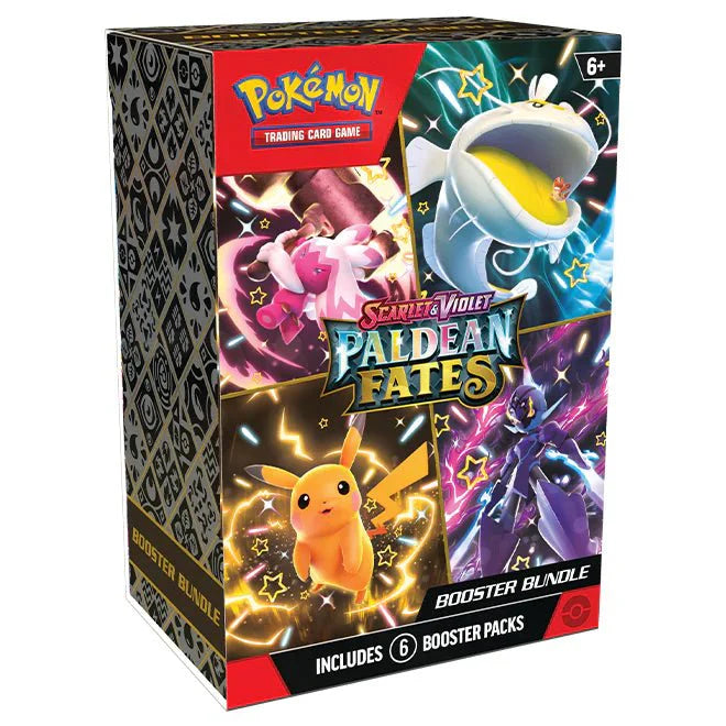 Pokémon Scarlet & Violet – SV4.5 Paldean Fates – Booster Bundle