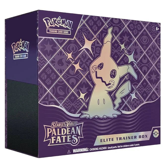 Pokémon Scarlet & Violet – SV4.5 Paldean Fates – Elite Trainer Box