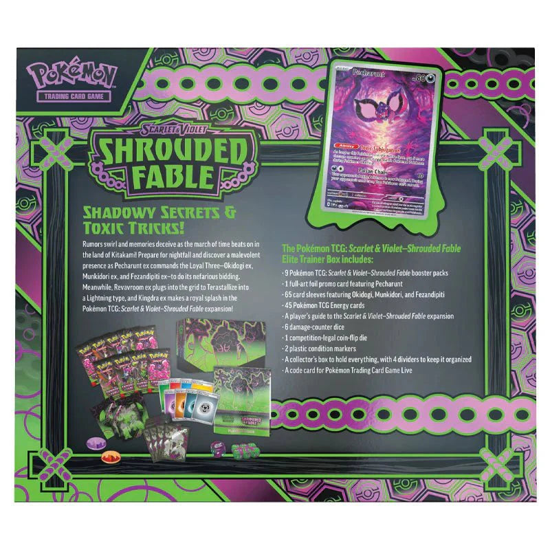 Pokémon Scarlet & Violet – SV6.5 Shrouded Fable – Elite Trainer Box